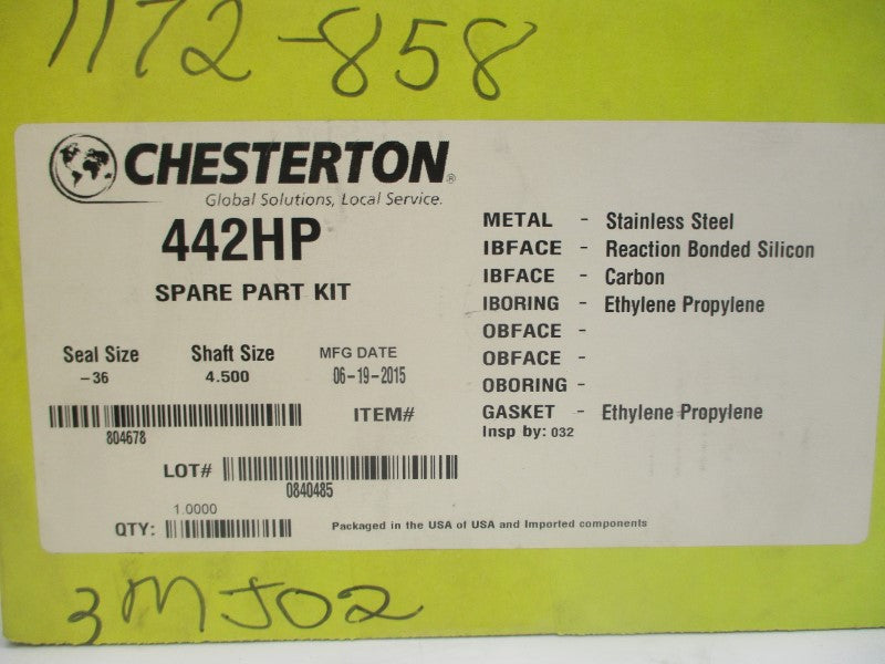 CHESTERTON 804678 442HP 4.500" NSMP