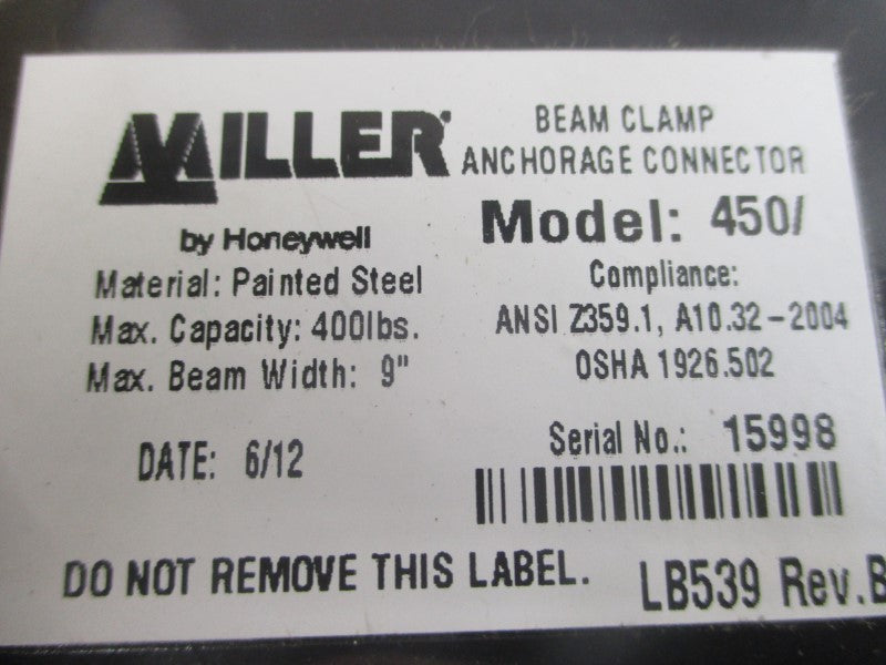 MILLER 450/ 9" NSMP