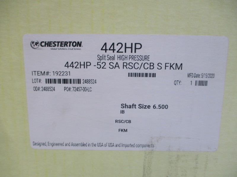 CHESTERTON 192231 442HP 6.500" NSMP