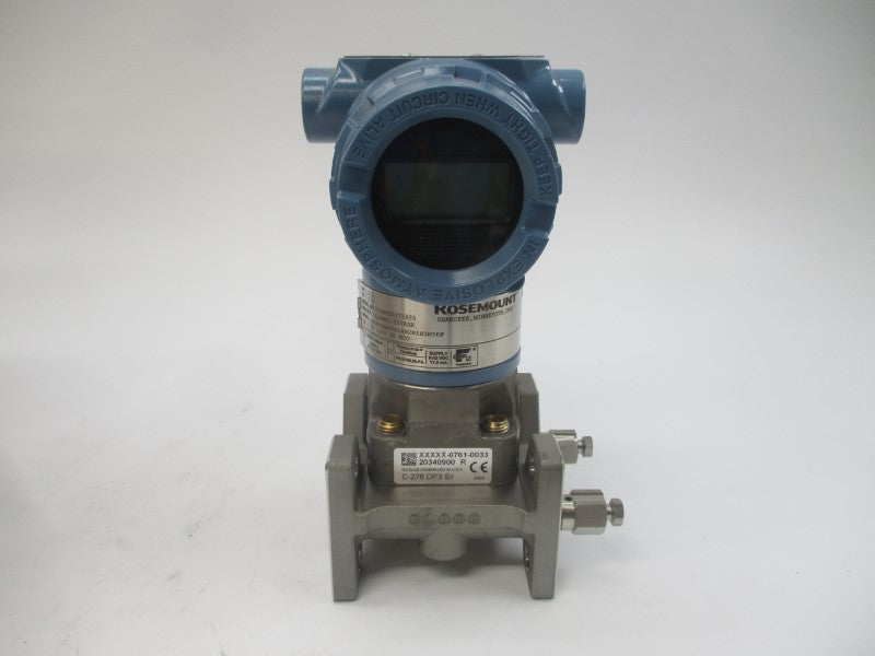 ROSEMOUNT 3051CD3A03A1AH2B1E5M5DF 10.5-42.4VDC 3626PSI NSMP