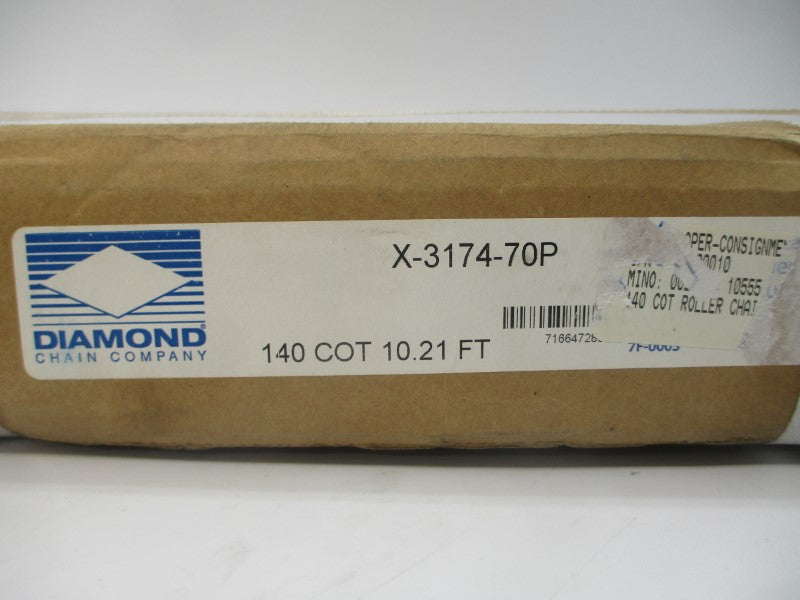 DIAMOND CHAIN COMPANY X-3174-70P 10.21FT NSFS