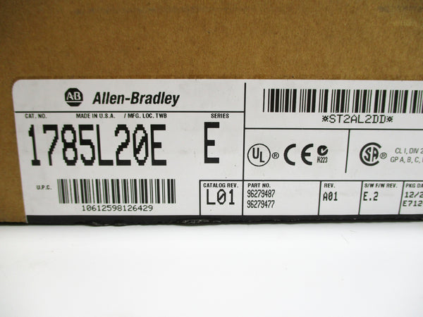 ALLEN BRADLEY 1785-L20E SER. E F/W E.2 NSMP