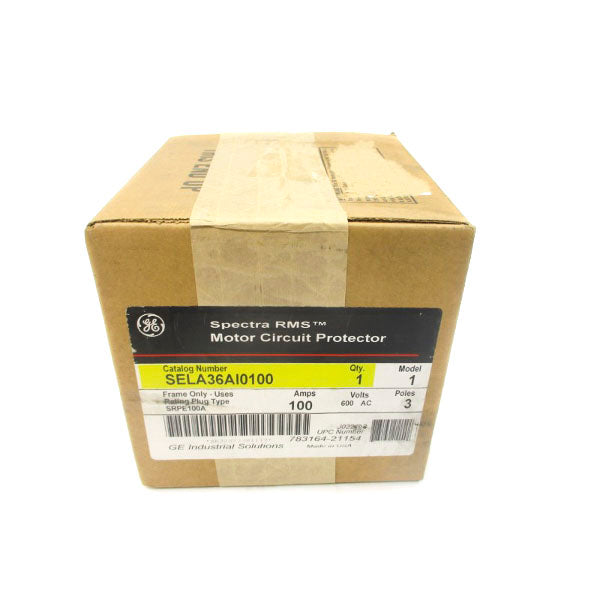 GENERAL ELECTRIC SELA36AI0100 600VAC 100A NSFS