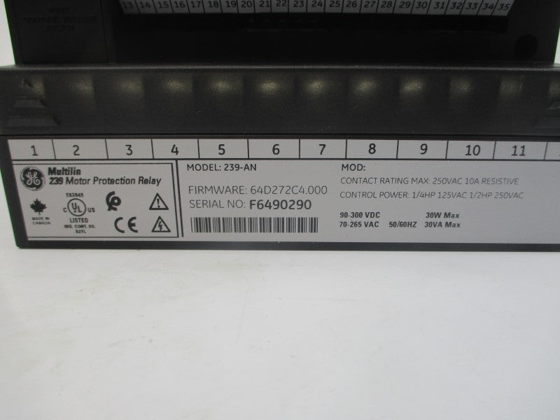 GENERAL ELECTRIC 239-AN 250VAC 10A NSMP
