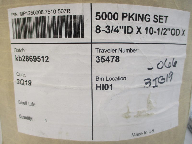PACKING RING MP1250008.7510.507R 5000 (PKG OF 7) NSMP
