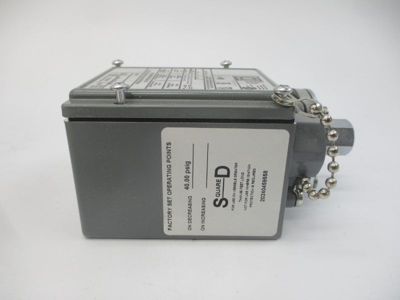 SQUARE D 9012GAW-24 SER. C 1.5-75PSI NSMP