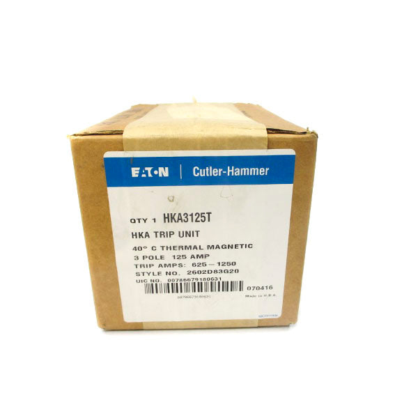 EATON HKA3125T 2602D83G20 125A NSFS