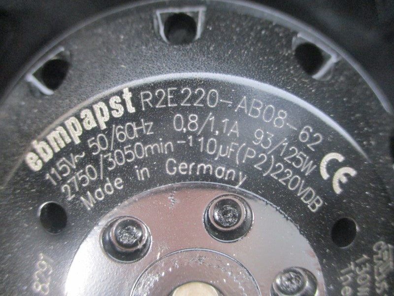 EBMPAPST R2E220-AB08-62 115V 0.8/1.1A NSNP