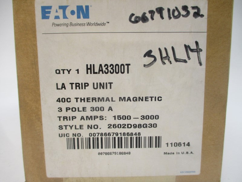 EATON HLA3300T 2602D98G30 300A NSFS