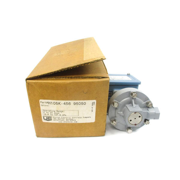 UNITED ELECTRIC CONTROLS H105K-45695050 480VAC 15A 2-20PSI NSMP