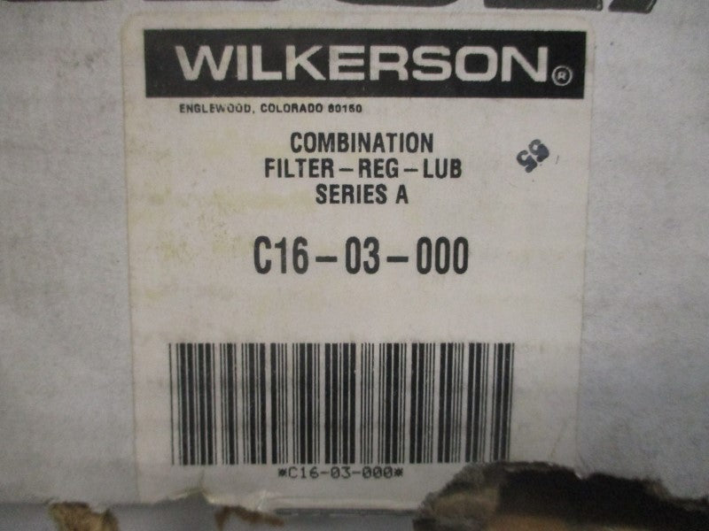 WILKERSON C16-03-000 SER. A 150PSI NSMP