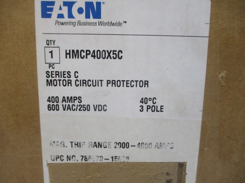 EATON HMCP400X5C SER. C 600VAC 400A NSMP