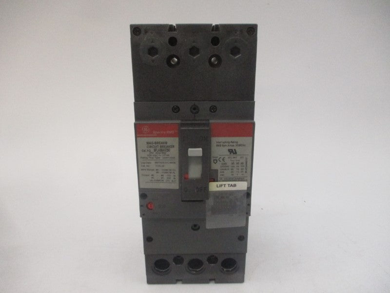 GENERAL ELECTRIC SFLA36AI0250 600VAC 250A NSMP