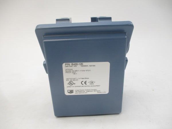 UNITED ELECTRIC CONTROLS B400-120 480VAC 15A NSMP