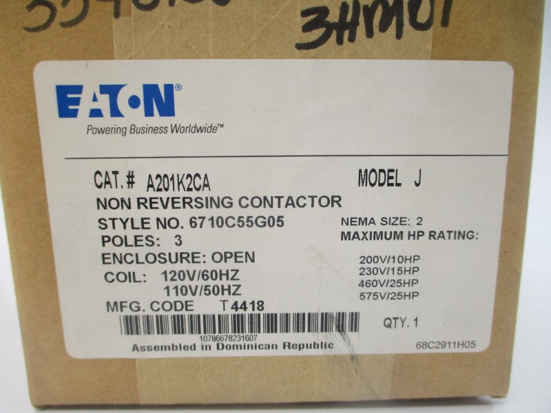 EATON A201K2CA 6710C55G05 110/120V NSFS