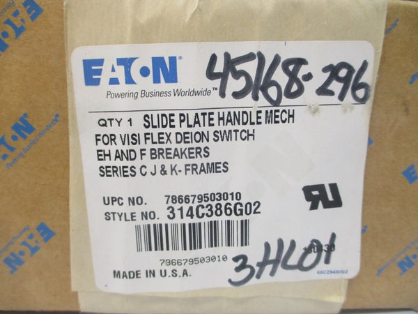 EATON 786679503010 314C386G02 SER. C NSFS