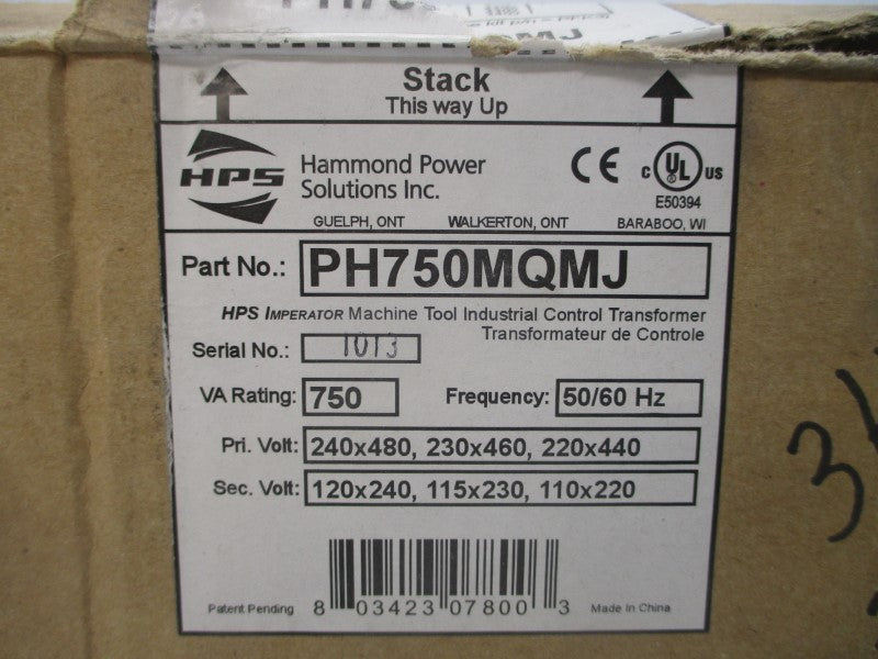 HPS PH750MQMJ 240/480V NSMP