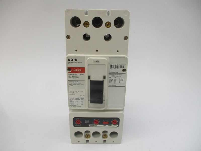 EATON HJD3250 SER. C 600VAC 250A NSMP