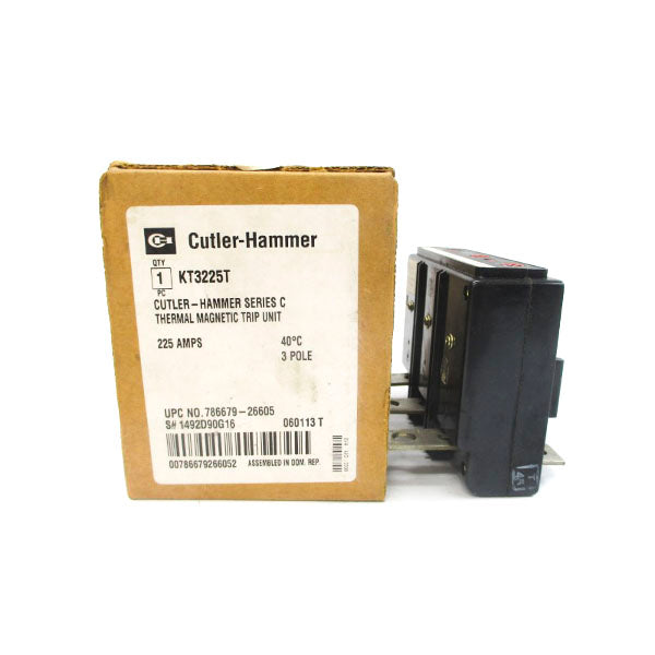 CUTLER HAMMER KT3225T SER. C 225A NSMP