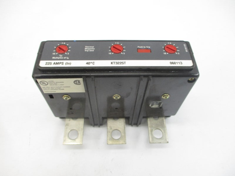 CUTLER HAMMER KT3225T SER. C 225A NSMP
