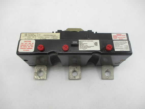 CUTLER HAMMER HLA3350T 2602D98G31 350A NSMP