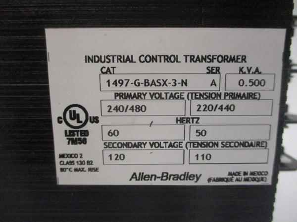 ALLEN BRADLEY 1497-G-BASX-3-N SER. A 240/480V NSNP
