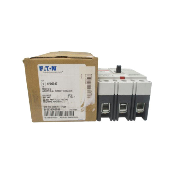 EATON HFD3040 SER. C 600VAC 40A NSMP