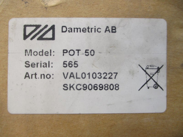 DAMETRIC AB POT-50 VAL0103227 NSMP