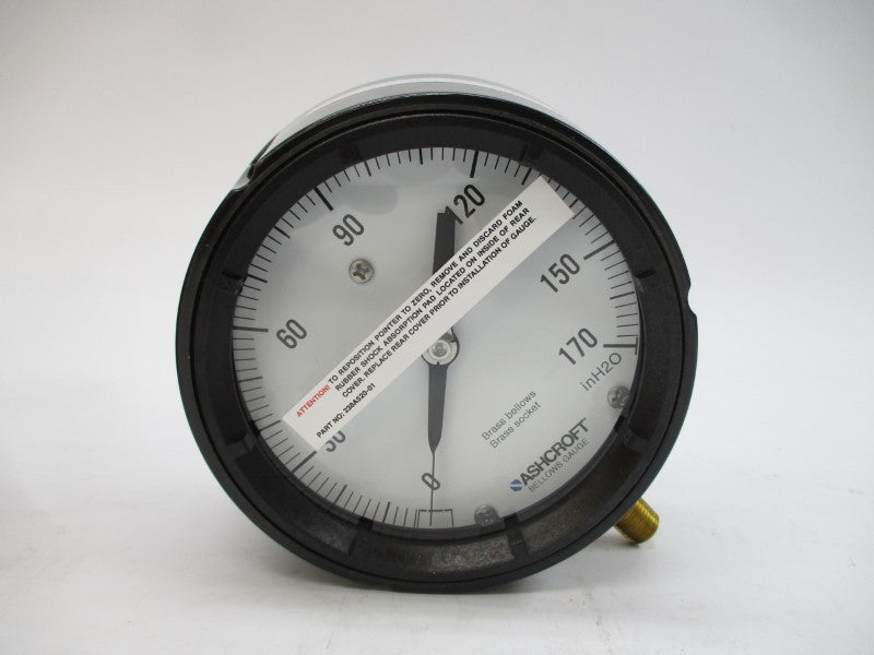 ASHCROFT 45-1188-AS-02L-170IW 0-170"H2O 4-1/2" NSMP