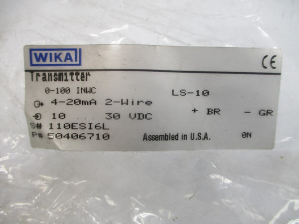 WIKA LS-10 50406710 10-30VDC NSMP