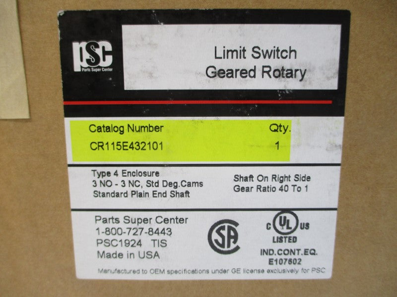 PSC CR115E432101 NSFS