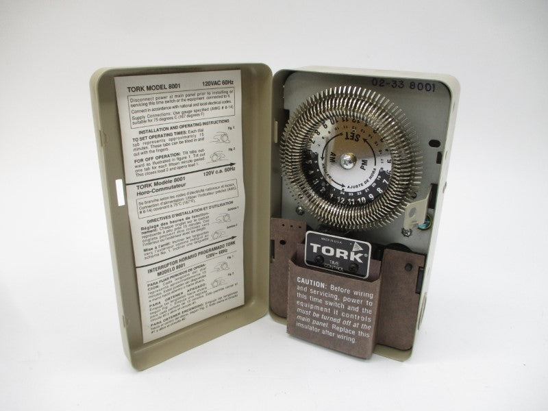 TORK 8001 120VAC 20A NSMP