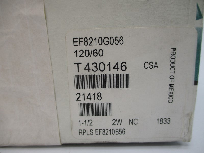 ASCO EF8210G056 120V 125-150PSI 1-1/2" NSMP