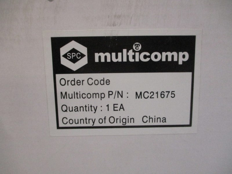 MULTICOMP MC21675 115VAC 0.22/0.23A NSMP