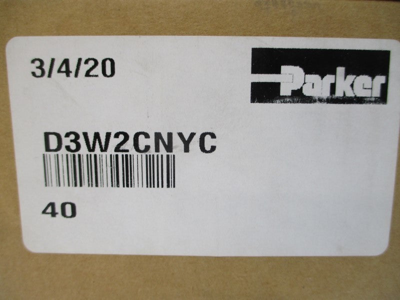 PARKER D3W2CNYC 110/120V 0.79-0.93A 1500/5000PSI NSMP