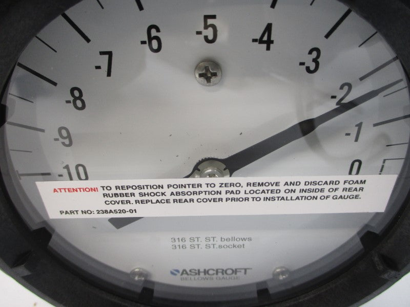 ASHCROFT 45-1188-SS-04B-10/0IWV 4-1/2" NSMP