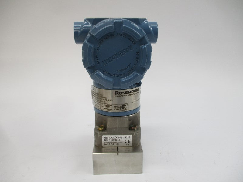 ROSEMOUNT 3051CG2A25A1AB4A0231 10.5-42.4VDC 9PSI NSMP
