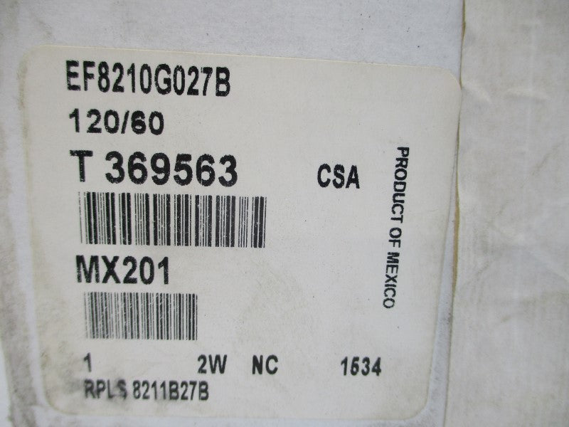 ASCO EF8210G027B 120V 1" NSMP