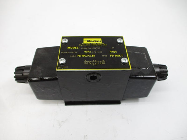 PARKER D3W001CNYC 110-120V 0.79-0.93A 1500-5000PSI NSMP