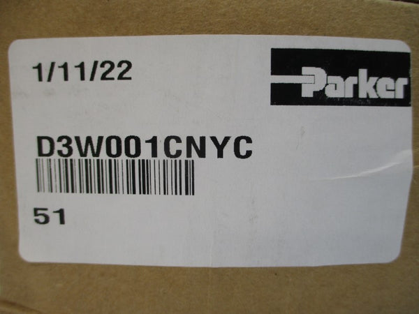 PARKER D3W001CNYC 110-120V 0.79-0.93A 1500-5000PSI NSMP