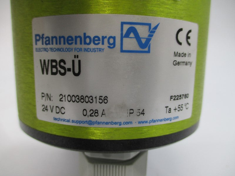 PFANNENBERG WBS-U 21003803156 24VDC 0.28A NSMP