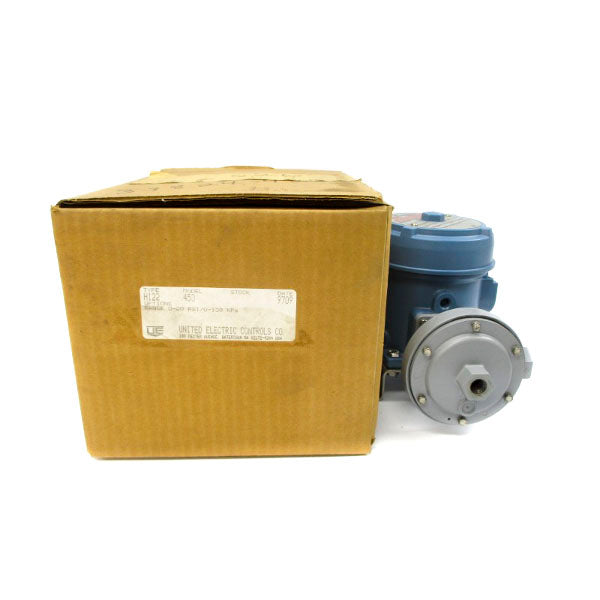 UNITED ELECTRIC H122-453 480VAC 15A 0-20PSI NSMP