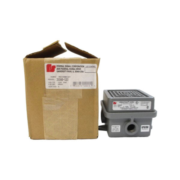 FEDERAL SIGNAL 350WB-120 SER. A 120VAC 0.22A NSMP