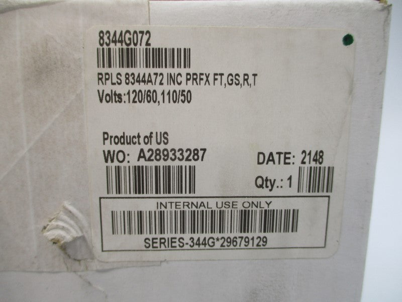 ASCO 8344G072 110/120V NSFS