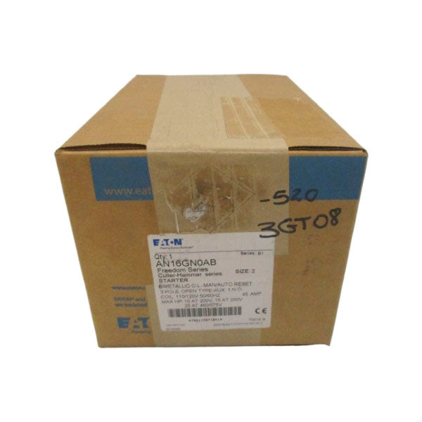 EATON AN16GN0AB SER. B1 110/120V 45A NSFS