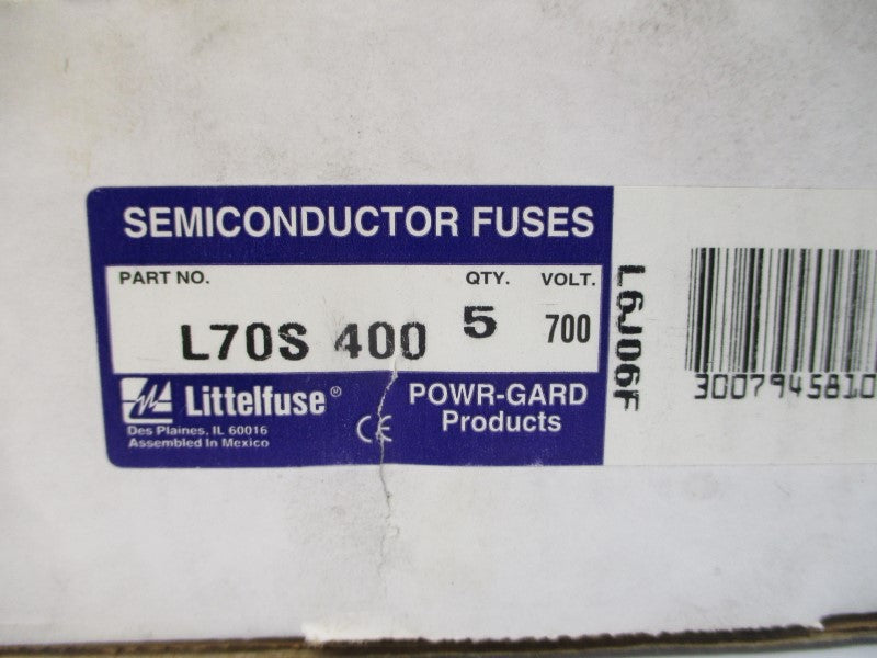 LITTELFUSE L70S400 700VAC (PKG OF 5) NSMP