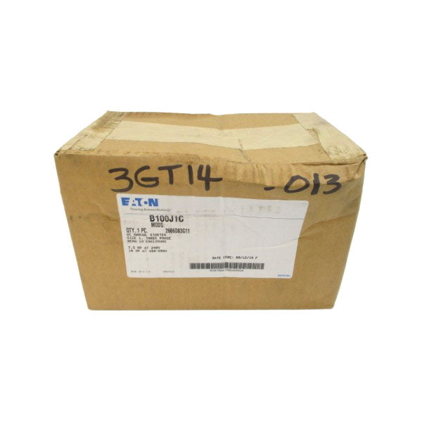 EATON B100J1C 2606D83G11 240/480-600VAC NSFS