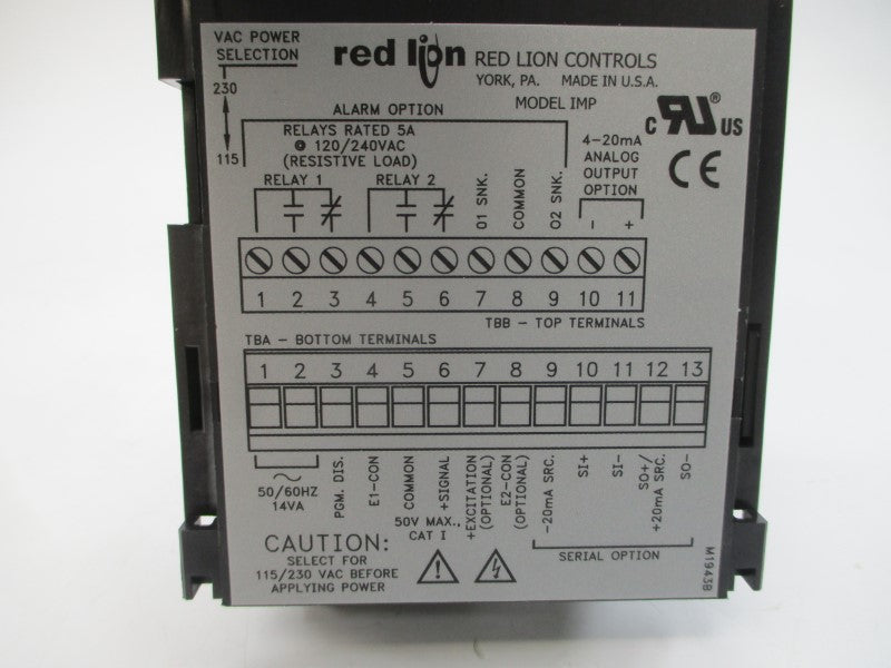 RED LION CONTROLS IMP20160 120/240VAC 5A NSMP