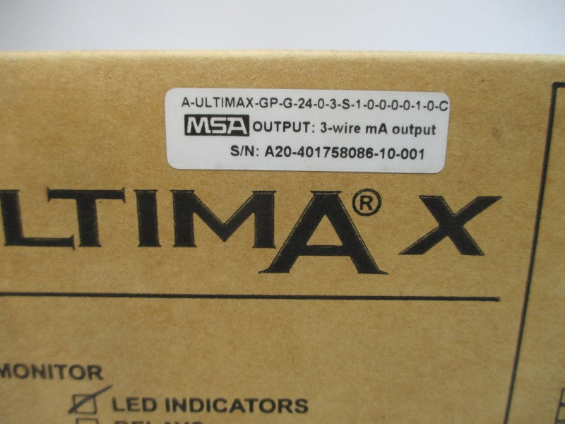 MSA A-ULTIMAX-GP-G-24-0-3-S-1-0-0-0-0-1-0-C NSMP