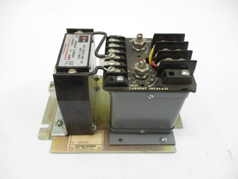 CUTLER HAMMER D60LA0 SER. A1 600VAC 1-9A 4-6S NSMP
